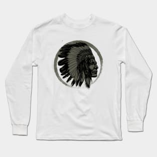 An Indian chief Long Sleeve T-Shirt